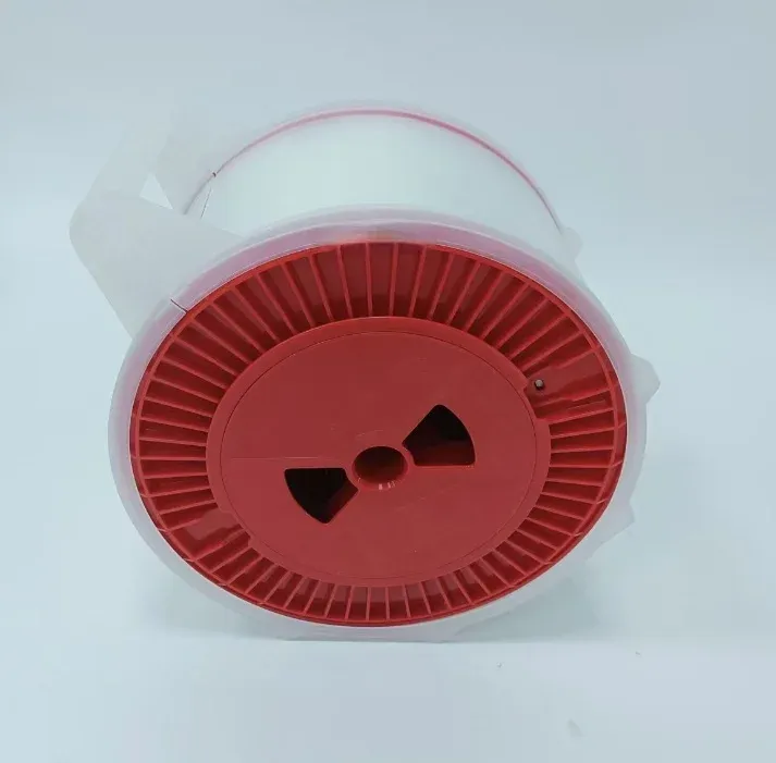 0.25mm Red Fiber Optic Cable| UAV Special Lightweight Optical Fiber| High-Strength Single-