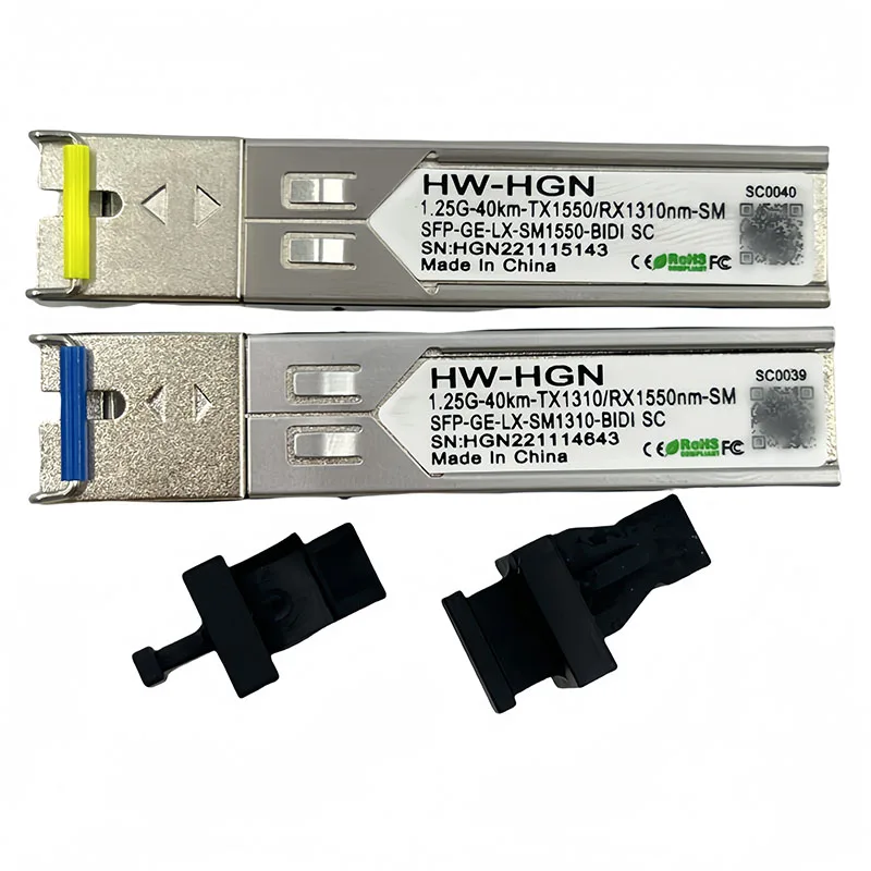1.25Gb Bidi 3km 10km 20km 40km 60km 80km 100km 120km 160km Single Mode Simplex LC SC 1.25g Sfp Transceiver Module-boxintelecom