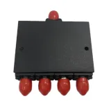 RF Parts Wide Bandwidth Divider 2-8GHz 4way Wilkinson Power Divider