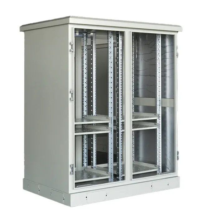 RH IP55 Outdoor Telecom Power Enclosure 1500W 19 Rack Steel Metal Shelter Aluminum Alloy Electronics Stand Galvanized Stainless-boxintelecom