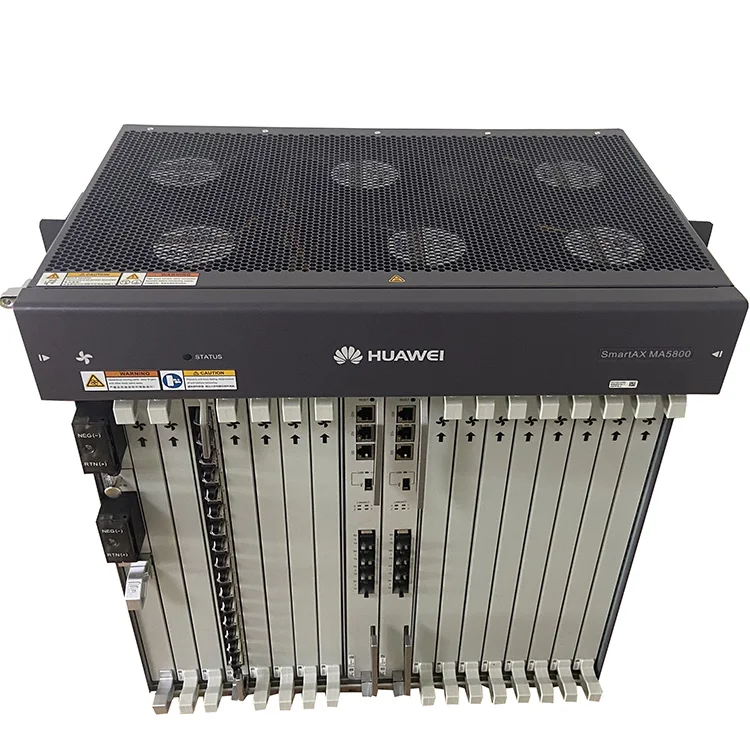 Fiber Media Converter Multimode OLT Fiber FTTx GPON EPON Ma5800 Port Gpon Olt Ma5800x15 Optical Line Terminal-boxintelecom