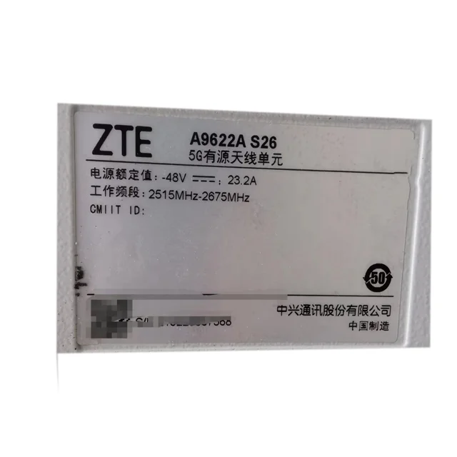ZTE A9631As35 sZ26 AAU9631as35 AAU9631as26  High-end 5G S26Z AAU9622A S35 6AUA631AS  AAU9622AS26-boxintelecom
