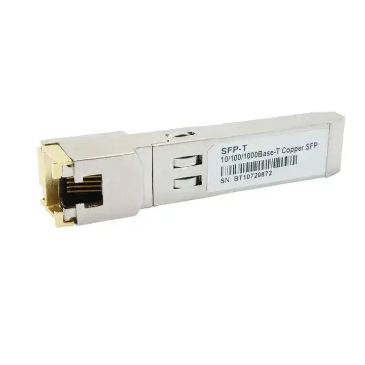 SFP BIDI Fiber Optic Transceiver Module Cisco GLC-TE Compatible 1000BASE-T Transceiver Module 1G SFP Copper RJ45 100m-boxintelecom