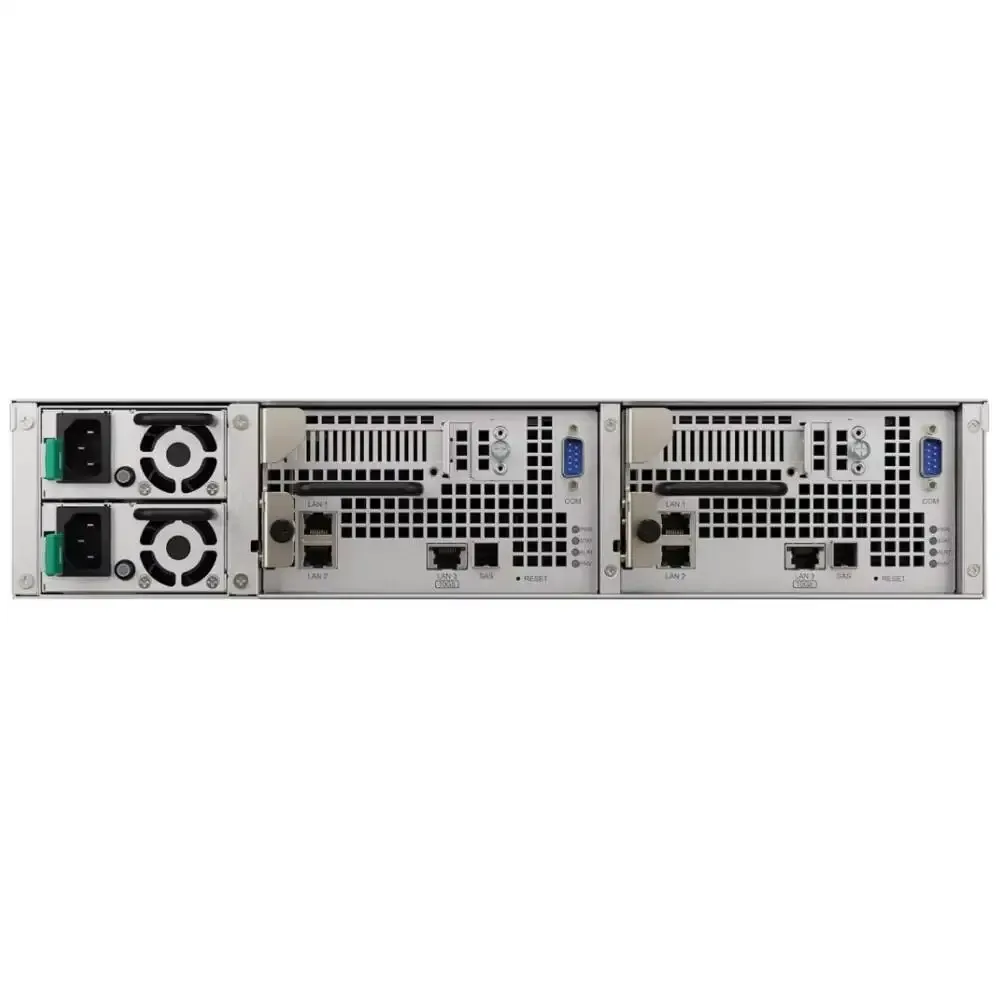 High Availability Synology SA3400D 12-Bay Active-Passive Enclosure with Dual Controllers N
