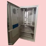 Customizable 22U 19 Inch Rack + Battery Rack Aluminum Alloy  Outdoor and Indoor Telecom Ca