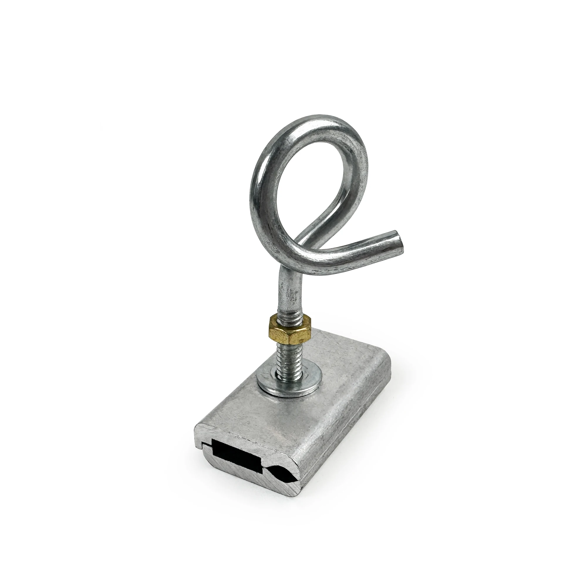 Hot Dip Galvanized Fiber Optic Metal Cable Hook Overhead Power Line Hardware C Type Alumin