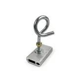 Hot Dip Galvanized Fiber Optic Metal Cable Hook Overhead Power Line Hardware C Type Alumin