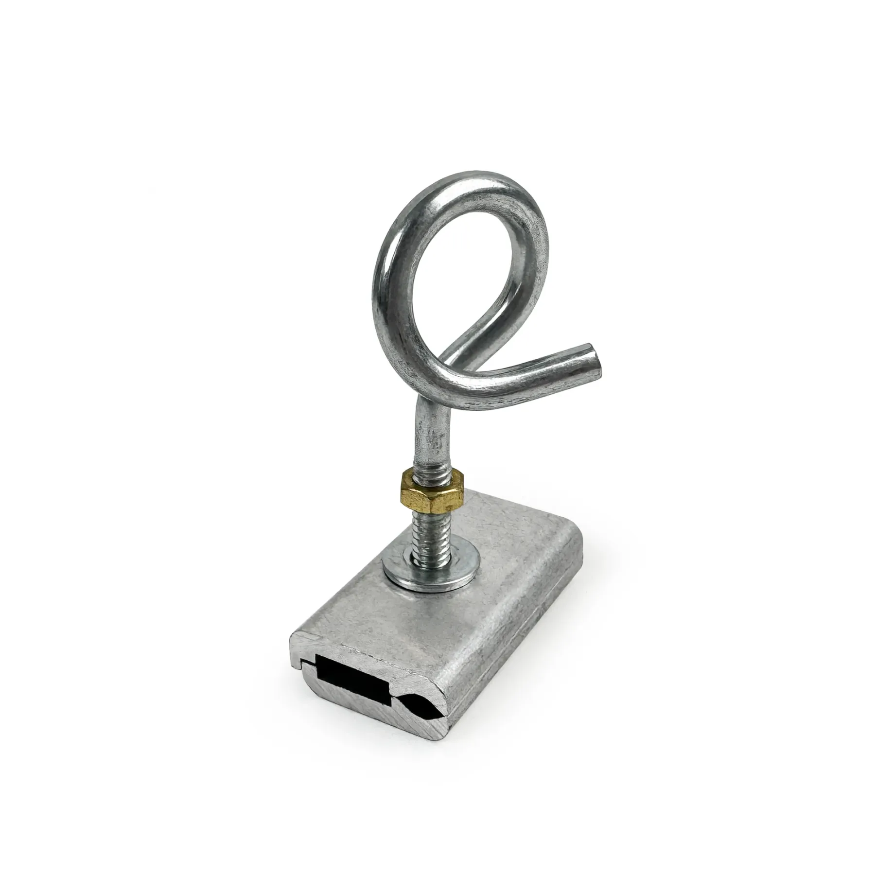 Hot Dip Galvanized Fiber Optic Metal Cable Hook Overhead Power Line Hardware C Type Alumin