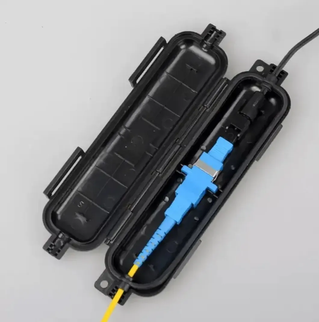 Optical Fiber protection Box  FTTH Fiber Optic Drop Cable Protection Box Optical Fiber Box-boxintelecom