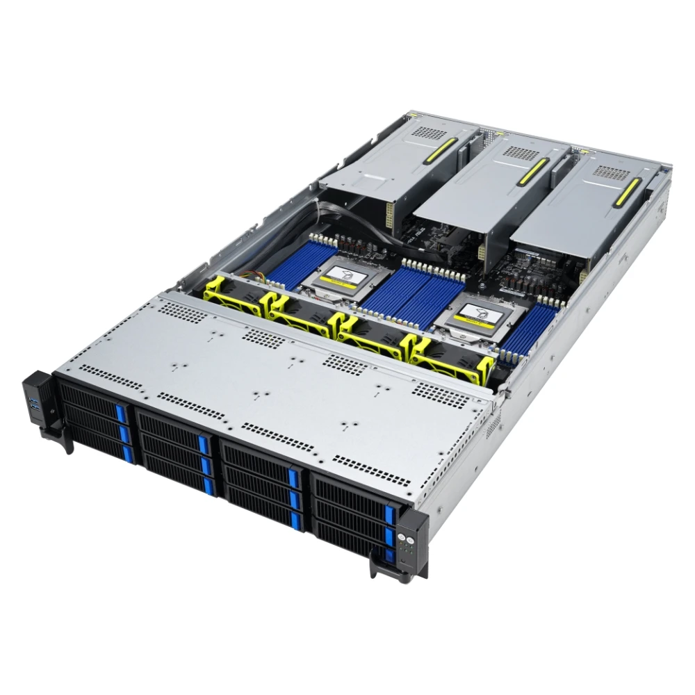Wholesale a U S RS720A-E12-RS12 2U Rack Server with AMD EPYC Dual-processor Support up to 24 DIMM Slots 8