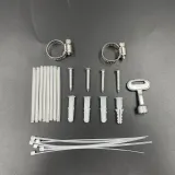 FAT ODB 8 Core NAP ODP FTB FTTH Termination Box 1x8 PLC Pigtails Splitter Black White Opti