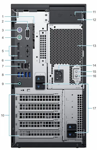 Dell Original Full New PowerEdge T40 Tower Network Server Computer Case