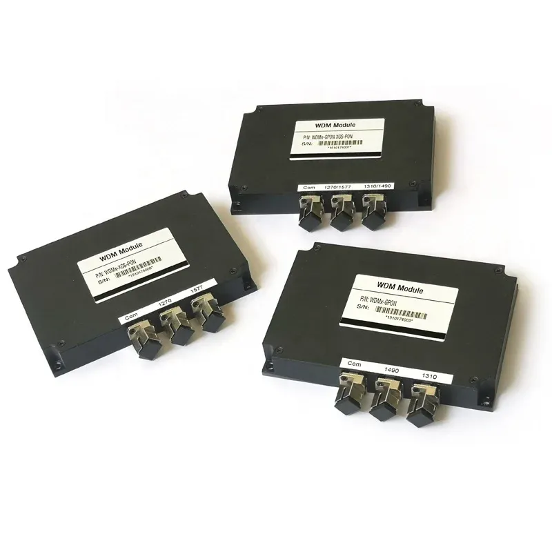 Factory Customization Full Wavelength Division Multiplexer Mux Demux FWDM CWDM DWDM 980-1640nm Range 1-128 Ports CE Certified-boxintelecom