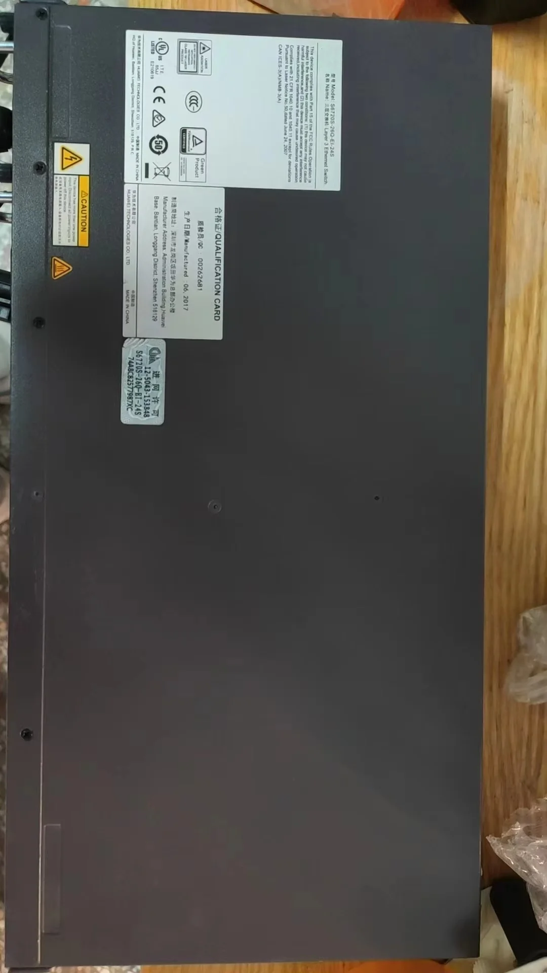 S6720 Series 24-Port Gigabit Managed Switch S6720S-26Q-EI-24S-AC Switch-boxintelecom