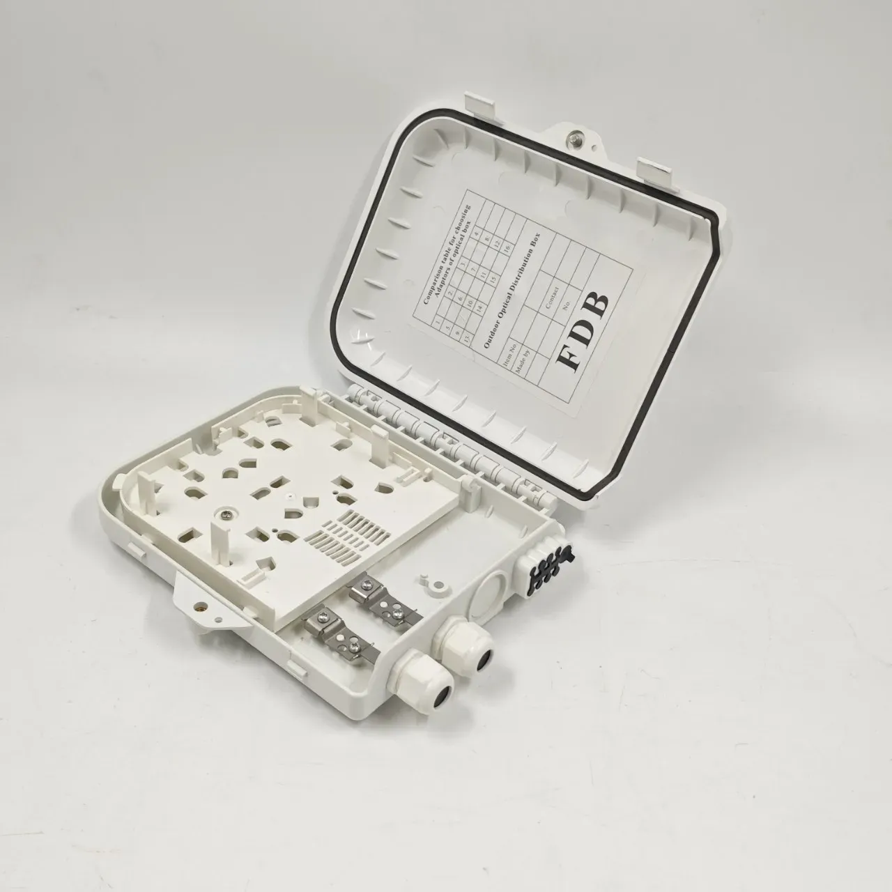 8-Core Fiber Distribution Box 8F Model SC FTTH Wall-Mounted Terminal Factory Direct High Q