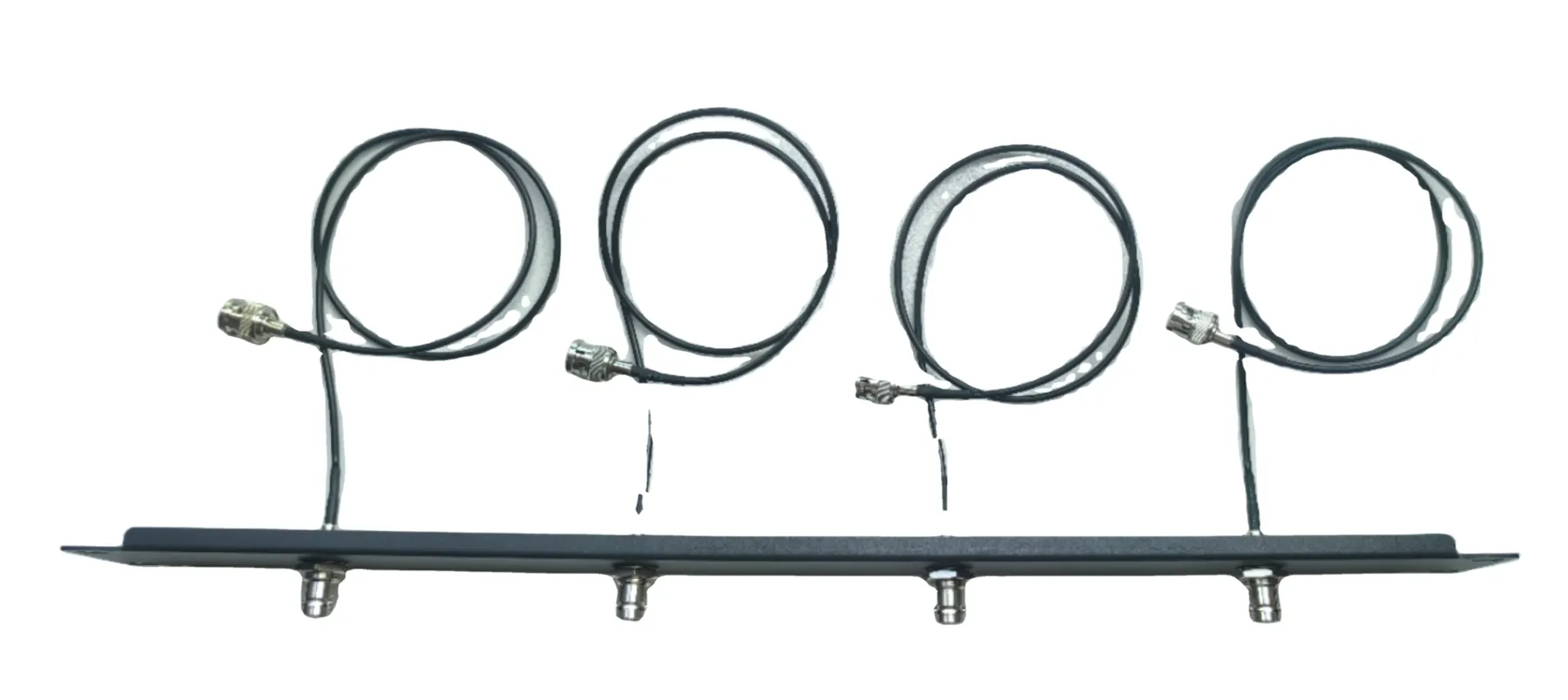 SDI Antenna Relocation Rack Mount Kit 19 Inches Front Panel 4 Hole Ports 4 Cables 24 Inch (BNC Male-Female) for FTTX Use 1 Year-boxintelecom