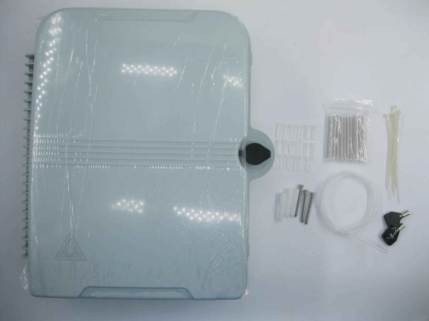 Factory FTTH 24 cores outdoor Fiber optic Termination Box 1x16 PLC splitter distribution b
