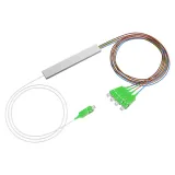 Single Mode 1x2 1x4 1x8 1x16 1x32 1x64 FTTH SCAPC Steel Tube GPON Fiber Optical Mini PLC S