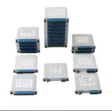 ABS LGX Box Cassette PLC Fiber Optic Splitter Optical Network FTTH 1X4 1X8 1X16 Terminal C
