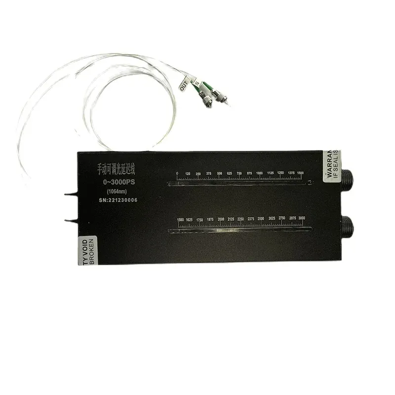 Zgtech 1064nm Multi-Mode Manual Black Fiber Delay Line for FTTX Communication Equipment with 2-Year Warranty 3000 PS-boxintelecom