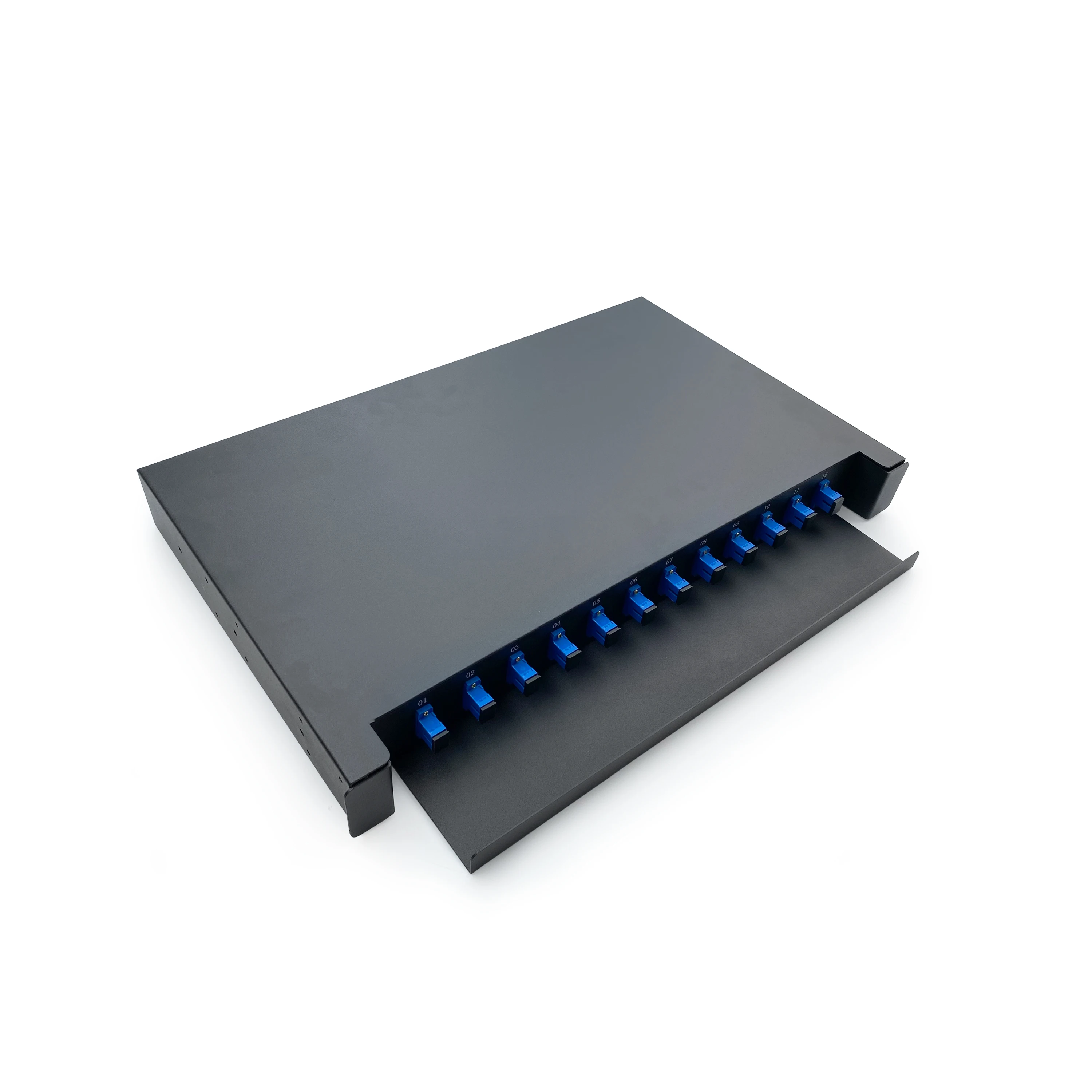 Fiber Patch Panel FTTH Wall Mounted Sc/FC/St/LC APC/Upc Distribution Frame Fiber Optic Pat