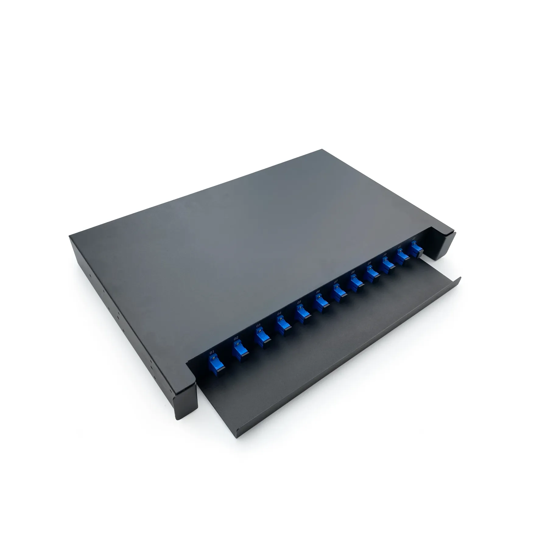 Fiber Patch Panel FTTH Wall Mounted Sc/FC/St/LC APC/Upc Distribution Frame Fiber Optic Pat