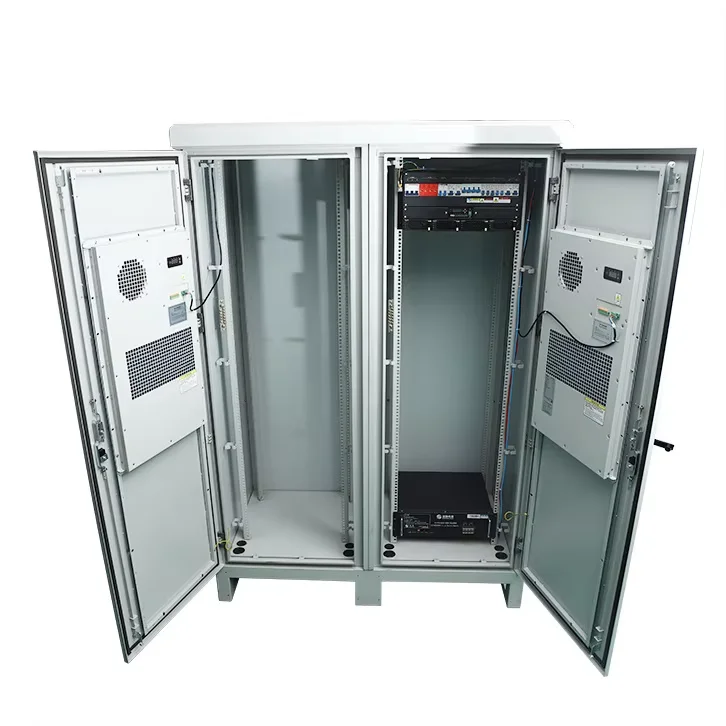 Customizable IP55 Electronics Instrument Enclosure Galvanized Steel Aluminum Outdoor Waterproof Integrated Power Equipment Metal-boxintelecom