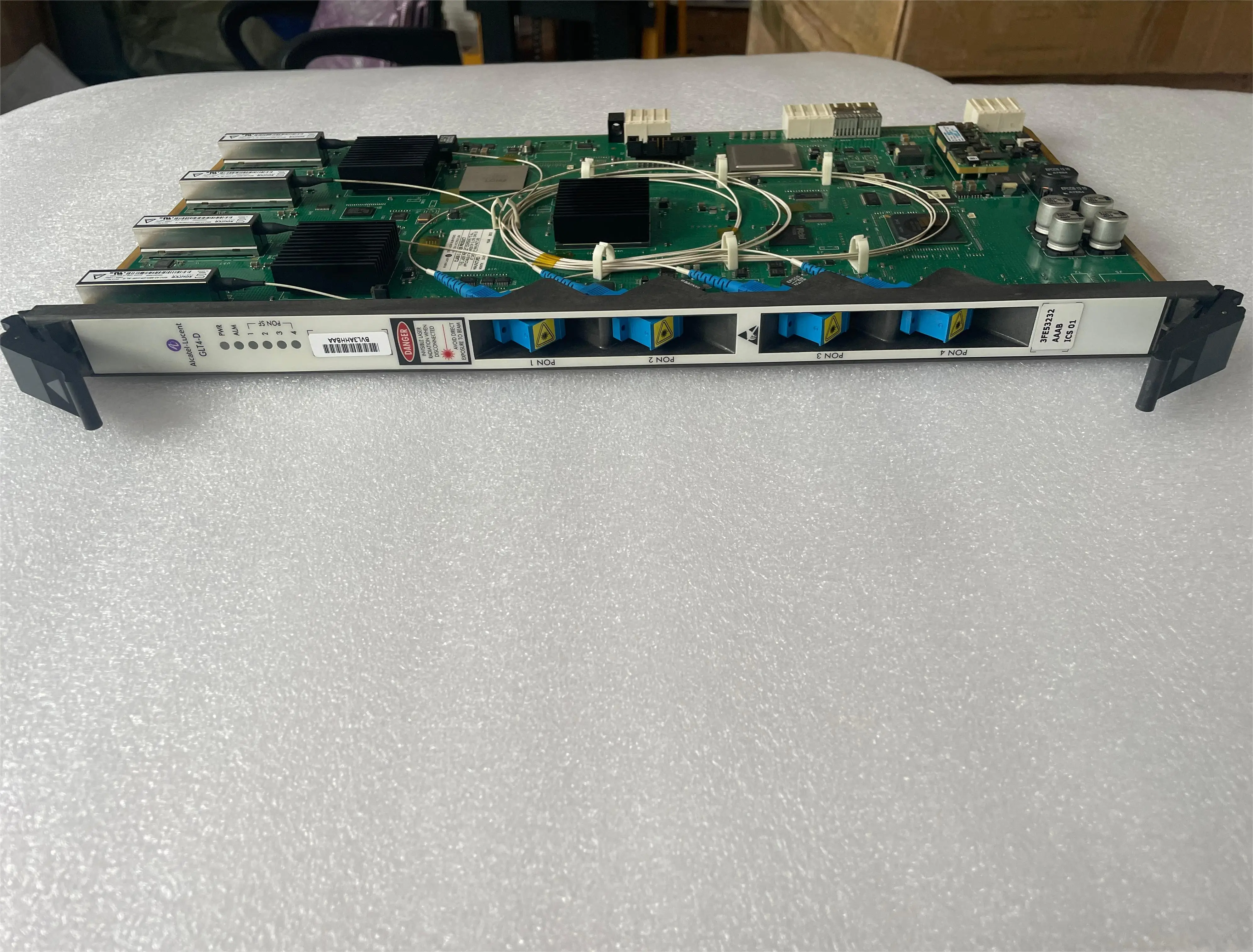 4 Ports GPON Service Board GLT4-D 3FE53232AA for 7342 ISAM FTTU OLT