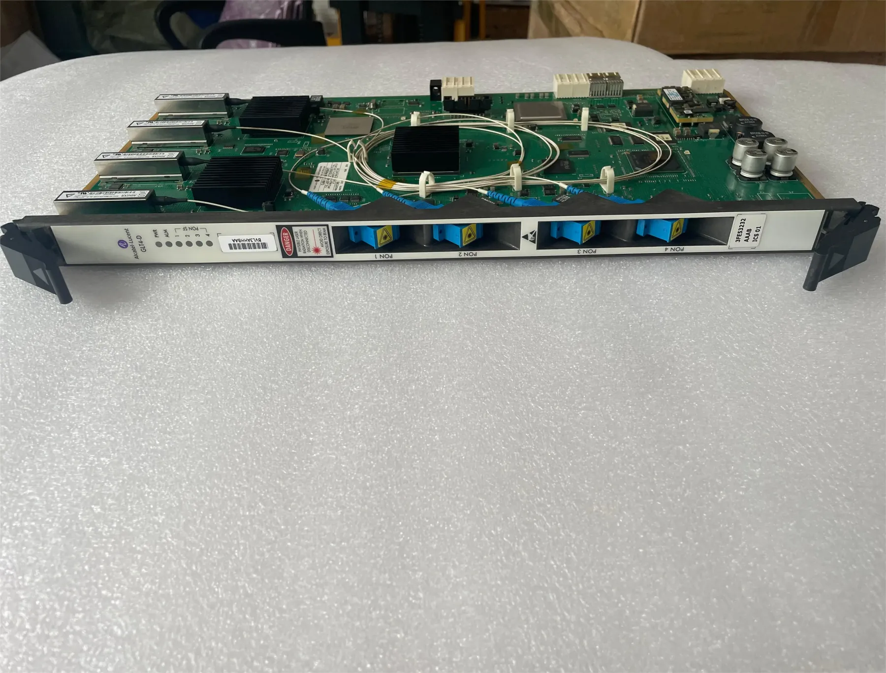 4 Ports GPON Service Board GLT4-D 3FE53232AA for 7342 ISAM FTTU OLT