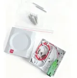 2 Port FTTH Fiber Optic Wall Outlet Box SC/APC Termination Box Indoor Fiber Socket for Opt