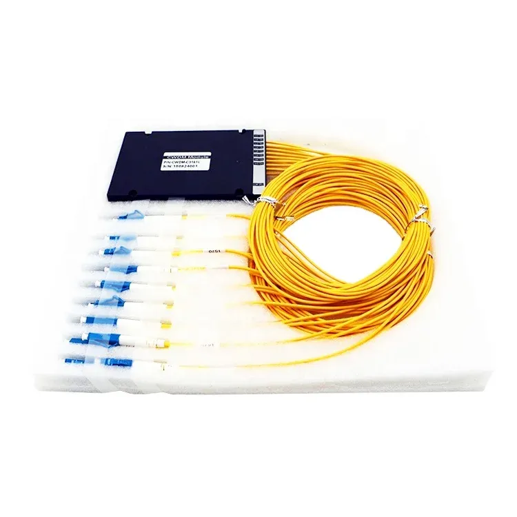 16CH Mux/Demux Optical CWDM, 0.9mm, LC/Upc Connector, ABS Box