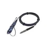 IP68 Outdoor Waterproof Hardened LC Armored Fiber Optic Patch Cord Assembly Pullable Push 