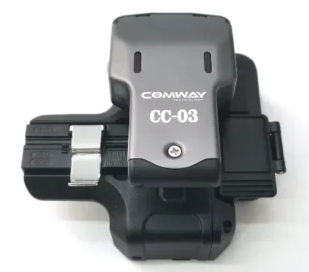 COMWAY CC-03 Precision Fiber Optic Cleaver Convenient One-Step Fusion Splicer with Conveni