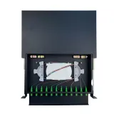Factory Price 1u 2u 12  24  48 t 96 144 Port  19 Inch Rack Mount Frame Solid Type  Fiber O