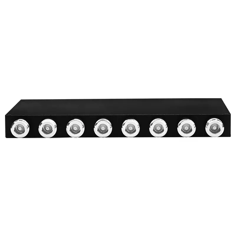boxin 670-3800MHz 8 Way Wilkinson Power Splitter Low VSWR High Isolation RF Power Divider 