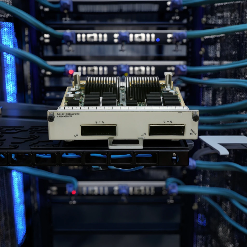 03032XUW HW Enterprise Router NE40E-X8/X16 NE40E-X8A/X16A CR5D00E2NC79 2-Port 100GBase-CFP2 Flexible Card Fiber Optic Equipment