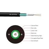 GYXTW 4-288 Core Outdoor Fiber Optic Cable FTTH Networking Steel Wire Reinforced PE Jacket