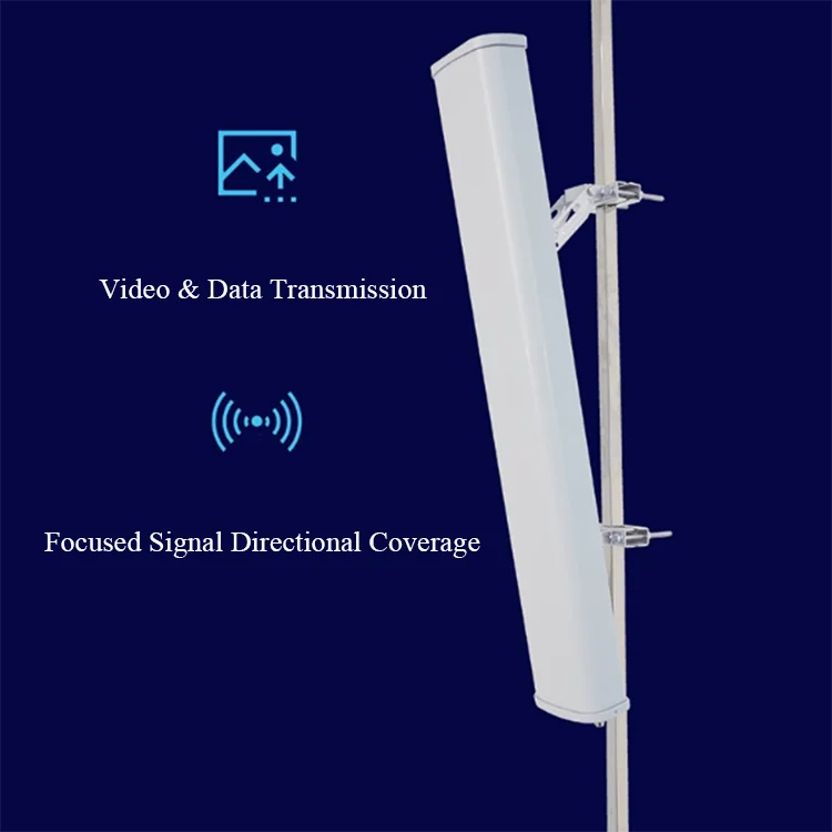High Gain 18dBi Panel Antenna 5G NR Outdoor Directional Sector Antenna for 4G/5G Base Stat