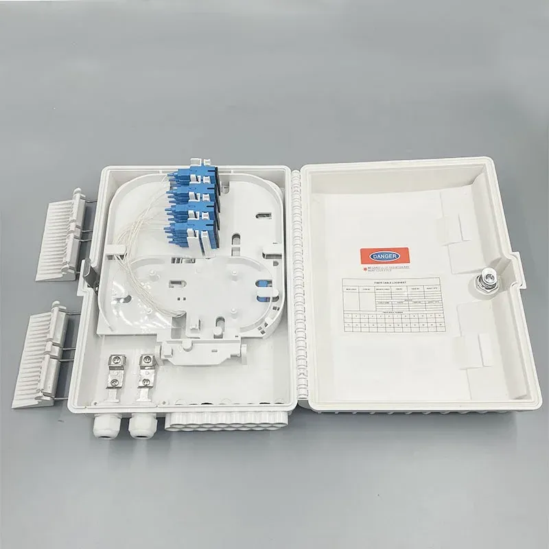 Hot Sale 16 core optics fiber termination box communication equipment waterproof IP65 FTTH