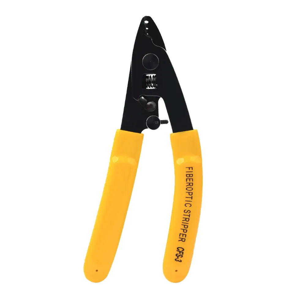 CFS-3 Three Holes 4G Compatible 3-Year Warranty FTTH Fiber Fusion Splicing Tool Optical Fibers Cable Stripper Bare Fiber Jacket-boxintelecom