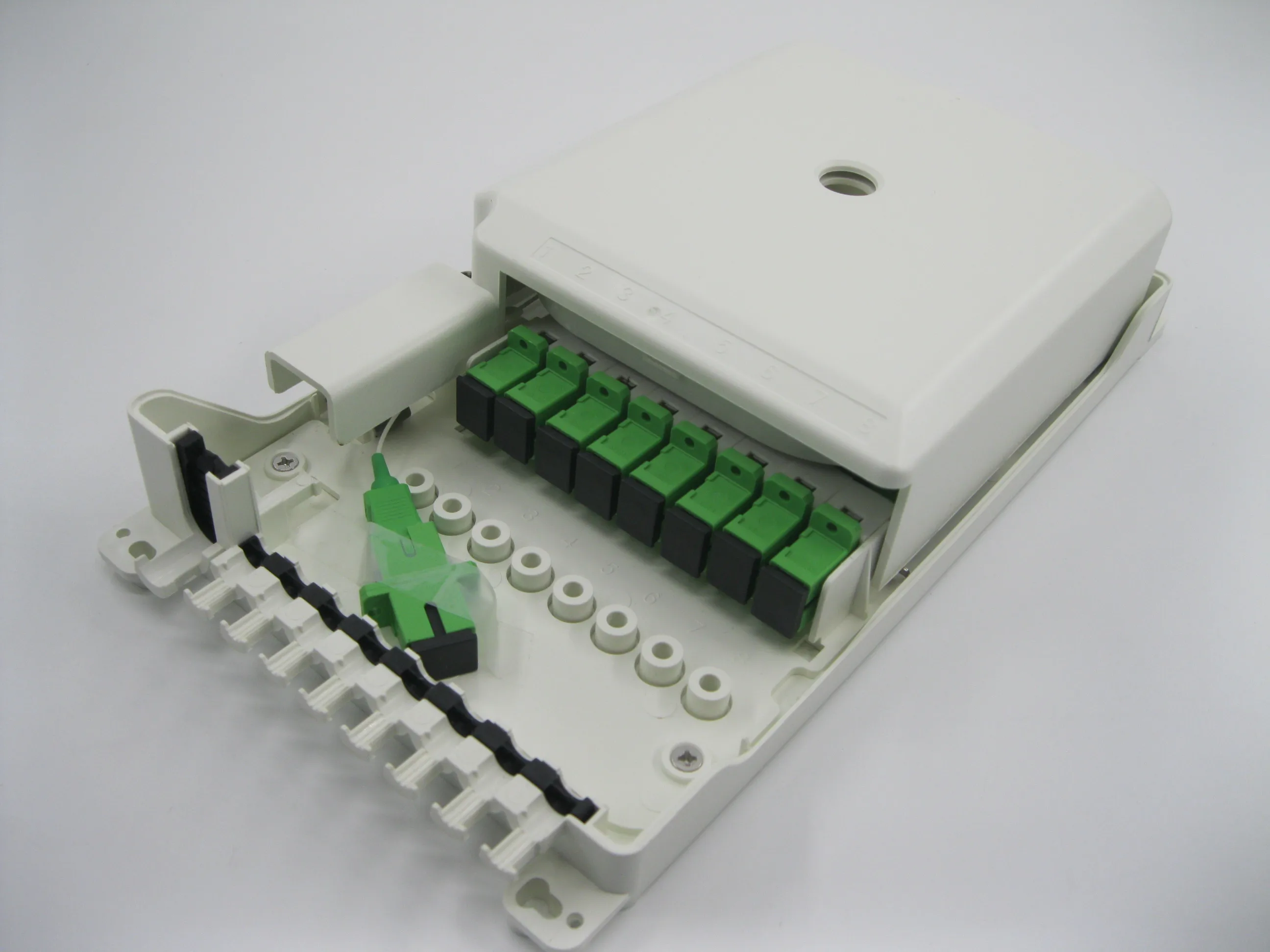 8 Core ODB Fiber Optic Distribution Box ftth splitter box optical terminal Factory Direct 