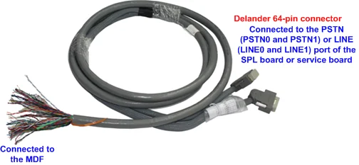 CSAD32035 64-Channel ADSL Subscriber Cable with 64 Cores 20m 0