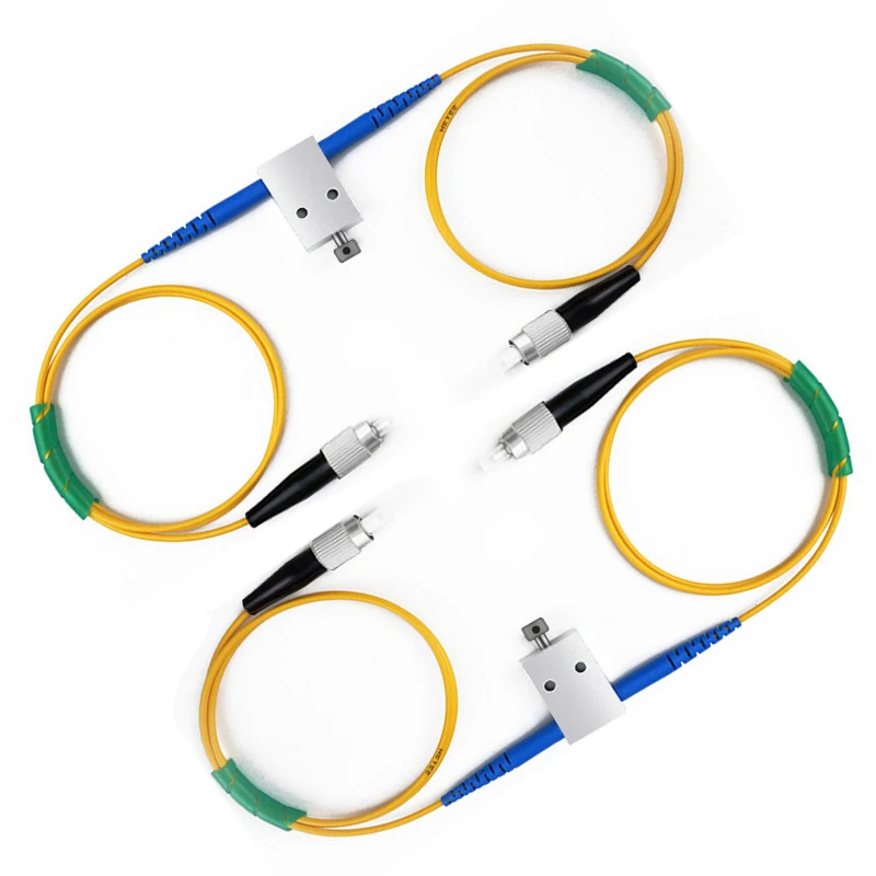 1260-1620nm FC/UPC Fiber Variable Attenuator 0-60dB Adjustable Optical Multimode Low Insertion Loss High Precision FTTx Use-boxintelecom