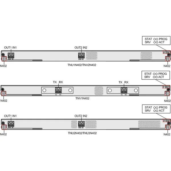 OSN9800    N402   03030VHY   TNU2N402T51     TNU2N402     2 x 100 Gbit/s Line Service Proc