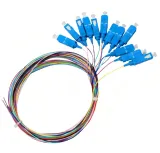 12 Core SC/FC/LC/ST Singlemode Pigtail Fiber Optic Cable - Telecom-Grade Bundle Fiber Patc