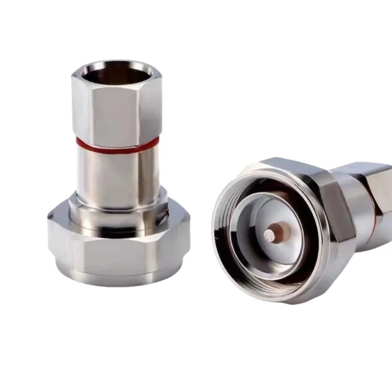 Wholesale High Quality 7/16M-1/2L Male DIN Type Cable Connectors OEM Hot Selling Fiber Optic Equipment DIN-J(M)50-12-boxintelecom