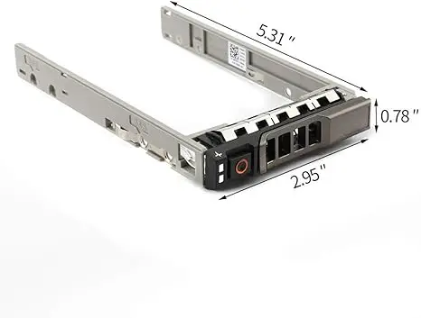 In Fast Shipping 2PCS 2.5" 8FKXC / 08FKXC SAS/SATA Hard Drive Tray Caddy for Dell Server i