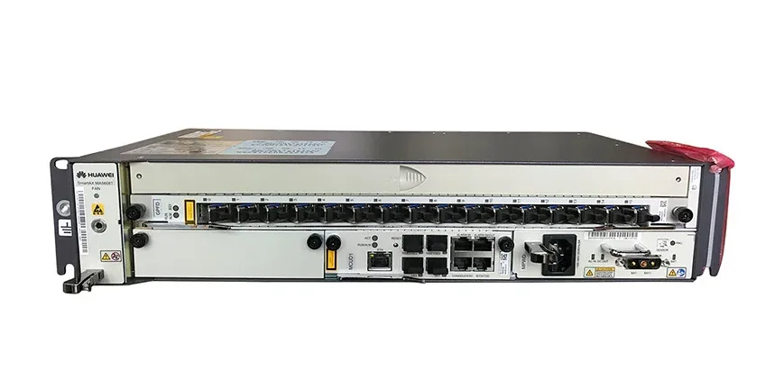 Original HW MA5608T OLT 16/32 Ports with MCUD1 Control Board AC/DC Power Supply