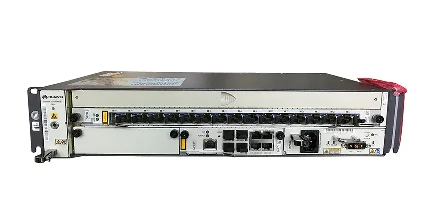 Original HW MA5608T OLT 16/32 Ports with MCUD1 Control Board AC/DC Power Supply