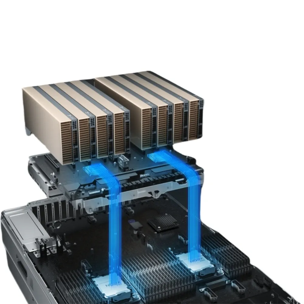 Hot Sale X Fusion 8 GPU Machine G5500 V7 4U FusionServer Balanced and Flexible Configurati